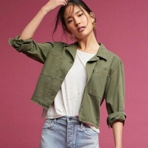 Sanctuary by Anthropologie Olive Jacket – Like New